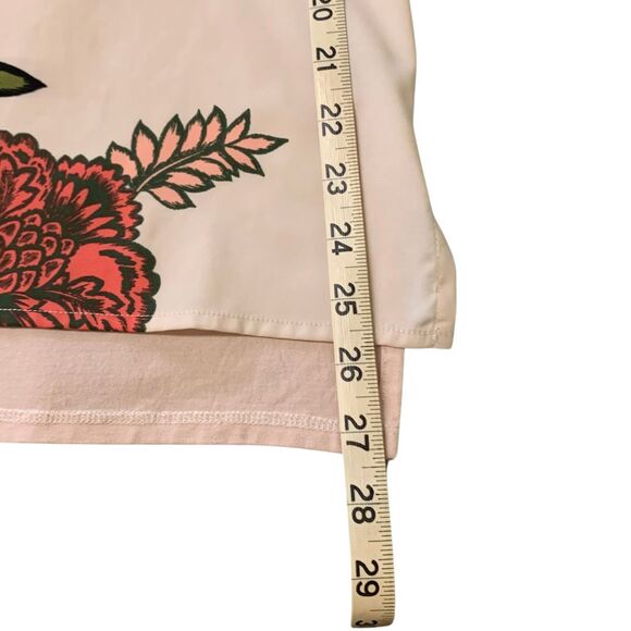 Vince Camuto Floral Print Blush Pink Sleeveless Top for Women Size XS - Picture 10 of 11